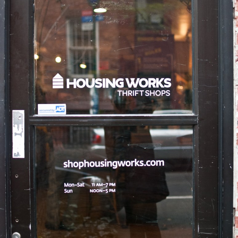 Housing Works Thrift Shop Door