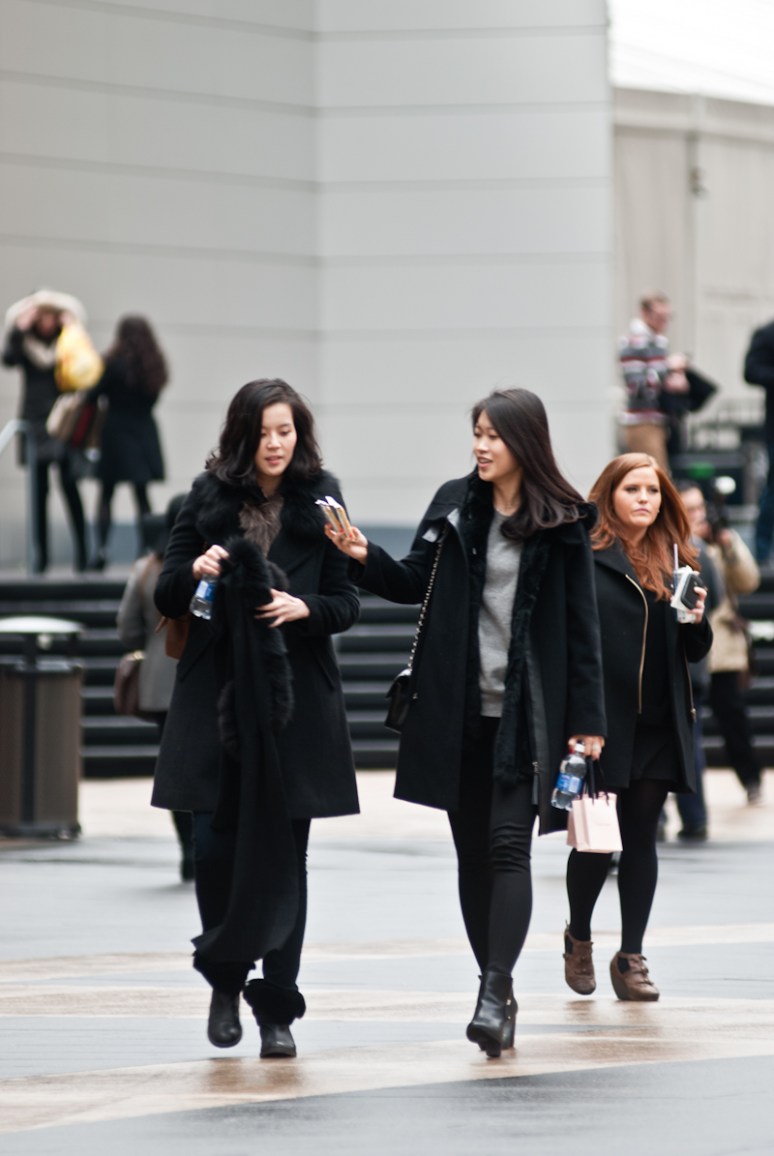NYFW Street Style | Women 2012 | Black Coats