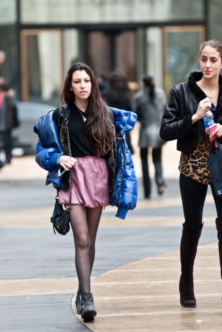 NYFW Street Style | Fluffy Jackets | Women 2012