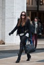 Leather Tights | Women | Fashion 2012 | New York City