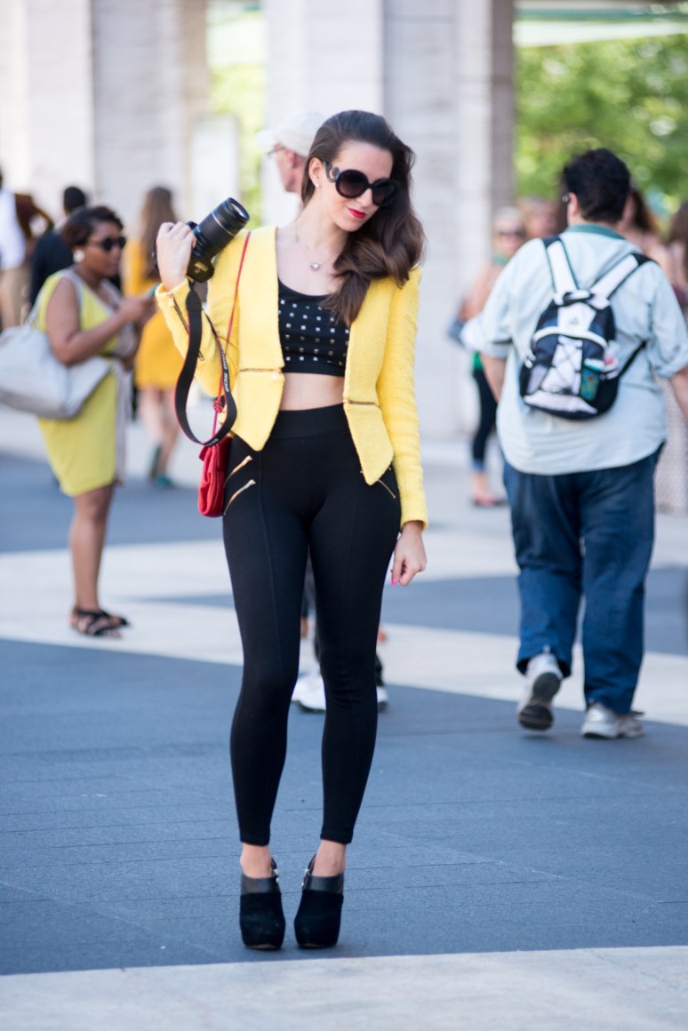 New York Fashion Week | Street Fashion | MBFW | Women | Tights 