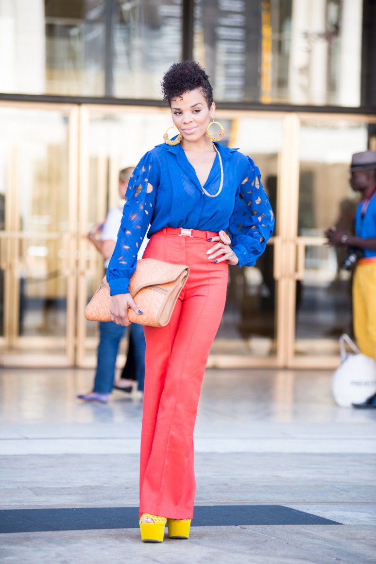 New York Fashion Week | Mixing Colors | Street Style | Women