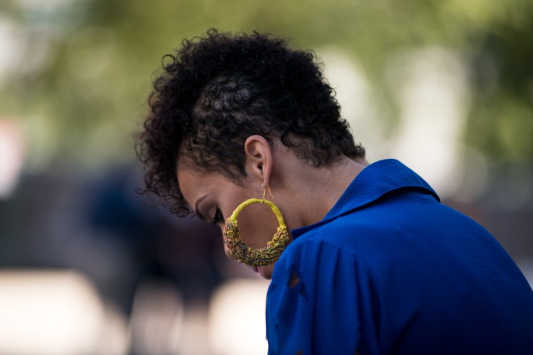 New York Fashion Week | Hook Earrings | Street Style | Women
