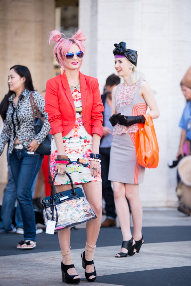 New York Fashion Week Street Style | Neon | Women's Fashion | NYFW